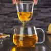 ZISIZ Heat-Resistant Glass Teapot with Infuser