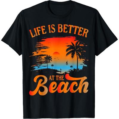 Summer Vacation Beach Vacation Life Is Better At The Beach T-Shirt
