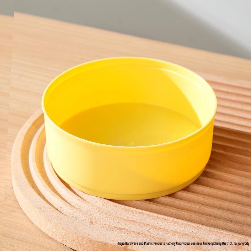 Wheat Straw Double-Handled Ramen & Salad Bowl - Large Capacity Clay Pot