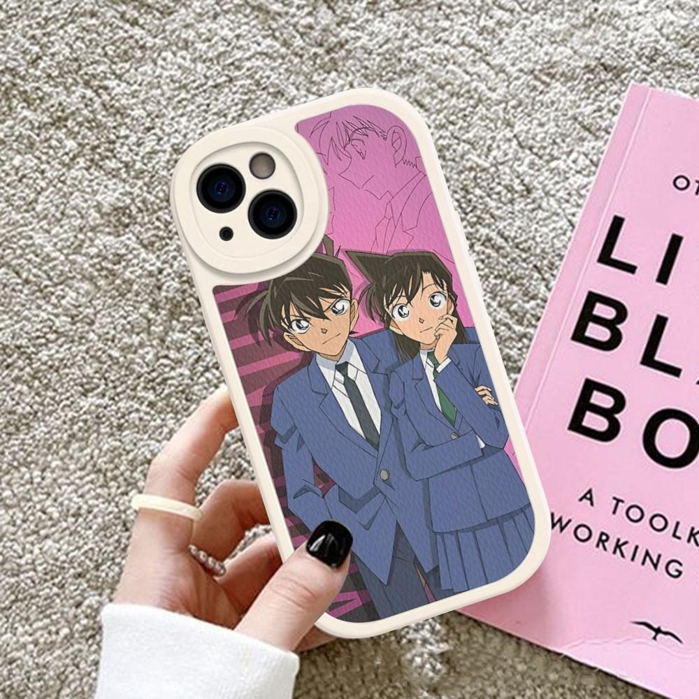 

Detective Conan Anime Phone Case Hard Leather For iPhone 14 13 12 Mini 11 14 Pro Max Xs X Xr 7 8 Plus Fundas iPhone 14