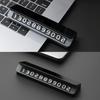 Luminous Car Temporary Parking Card Auto Parking Stickers Accessory Phone Number Stop Sign Card Plate SUV Truck-Ornament