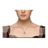 VIVIENNE WESTWOOD Engraved Saturn Design Brass Necklace Men Necklace Silver 8050889136323