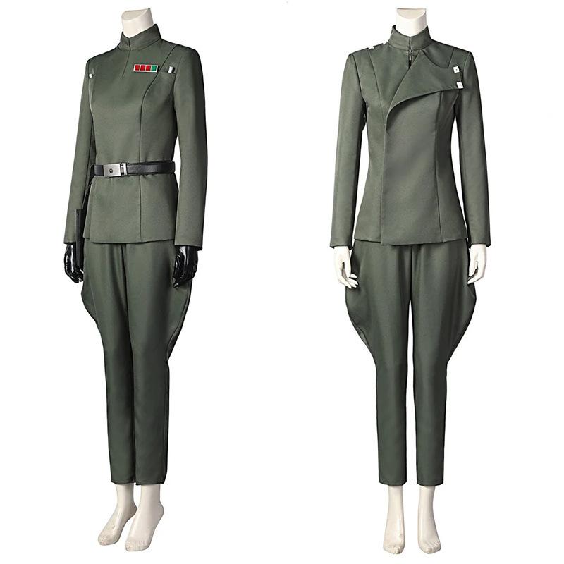 Tia Officer Uniform Cosplay Set, Obi-Wan Kenobi Series Female Stage Costume