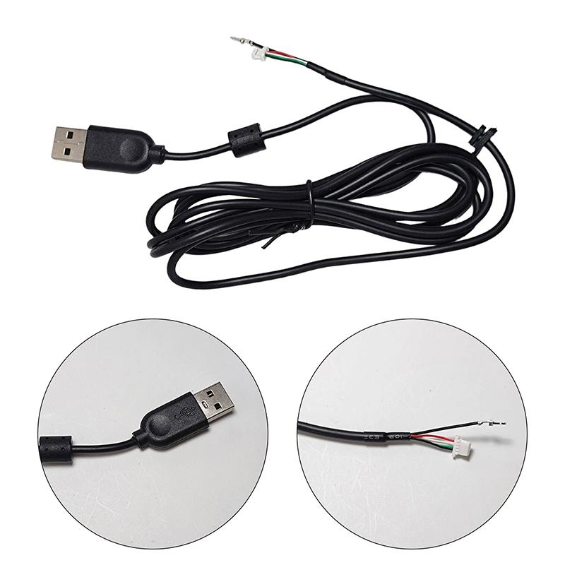 1Pcs Black Usb Repair Replace Camera Line Cable Webcam Wire For Webcam C920 C930E Onesize