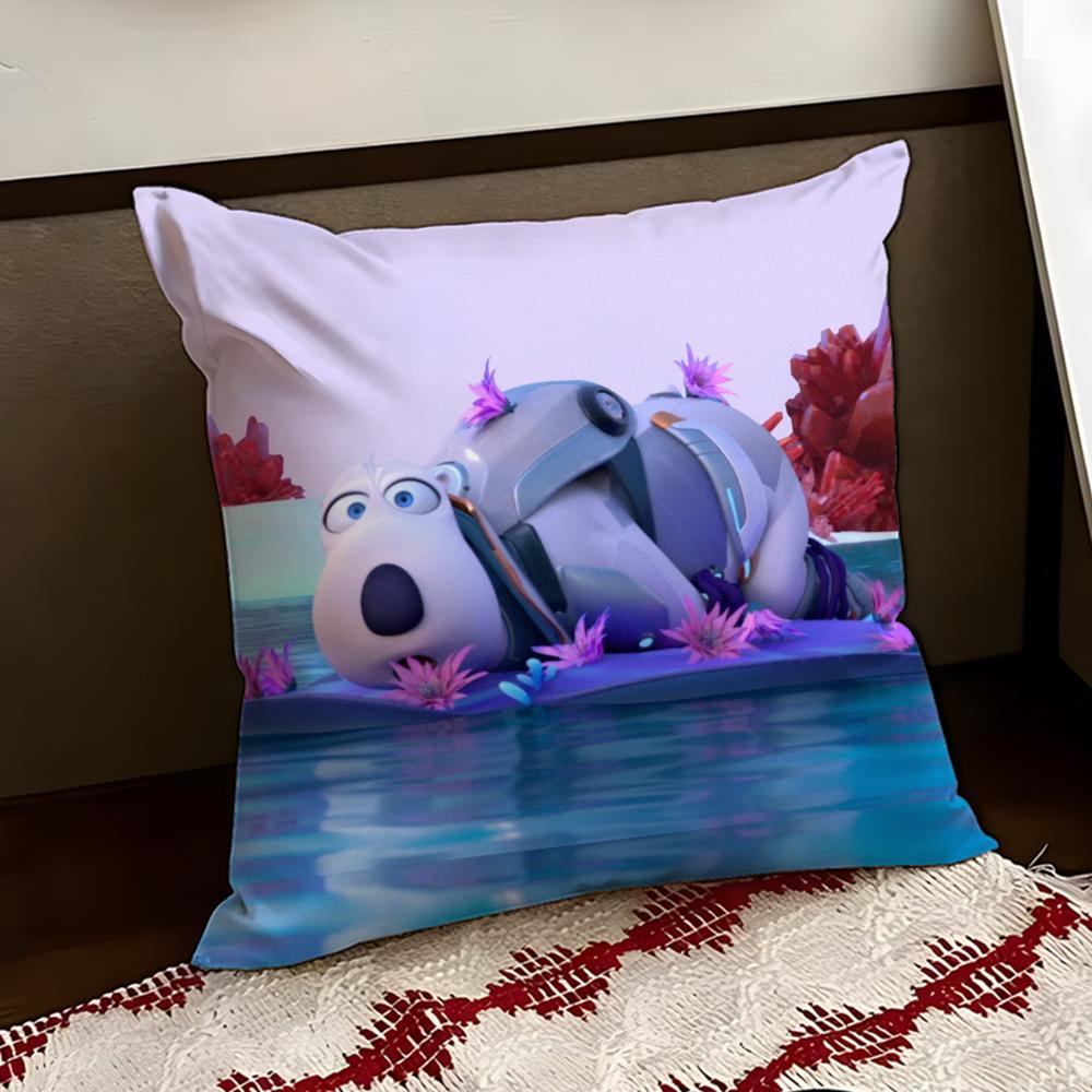 Cute BBackkom Cushion Cover Reversible Soft Durable Pillow Cover Home Car MultiScene Use for Daily Comfort