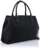 Nylon x Cowhide included utility tote BK [Pelke] 2-way 08-00-09690 Women's