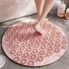 Non-Slip Silicone Bathroom Floor Mat: Anti-Fall Shower and Toilet Mat with Suction Cups