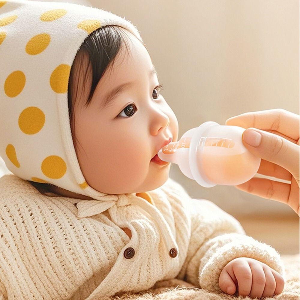 30ml Food Squeeze Feeder Slow Flow Nipple Newborn Feeding Dispenser  Newborn Essentials