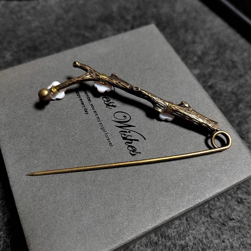 Blommeblomst Store Pins Til Tøj Metal Sikkerhedsnåle Jeans Kjole Tørklæde Justerbare Pins