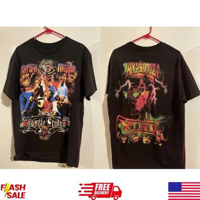 2 Sides Three 6 Mafia D.Mystic Styles Rap T-Shirt Unisex All Size S-2345XL TU132 Unisex T-Shirt