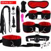 Plush Suit Whip Mask Handcuffs Vibrator Bundled Binding Sexy Toy Set SM Game Kit