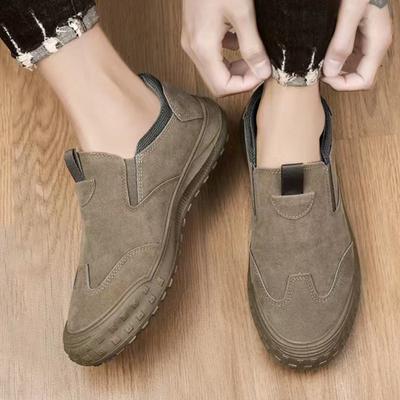 Lätta Skyddssneakers Sommar Andningsbara Herrar Arbetsskor Säkerhetsskor Säkerhet Ståltåskor Varma och Trendiga Flats