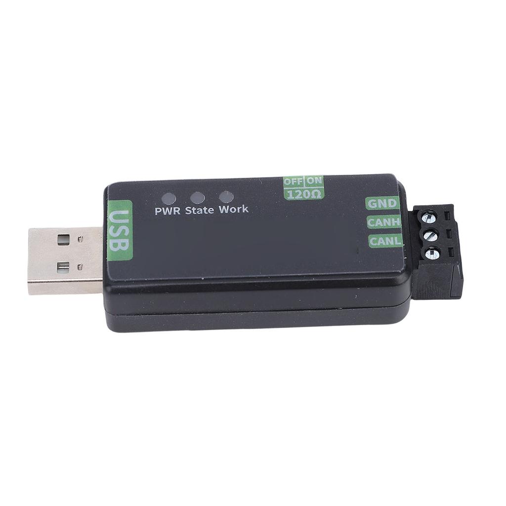 USB to CAN FD Adapter, Based on Canable2.0, Support CAN 2.0 A/B Protocol, Multiple Firmware, Hardware, 5 Mbps, 3D Printer Bus Analyzer