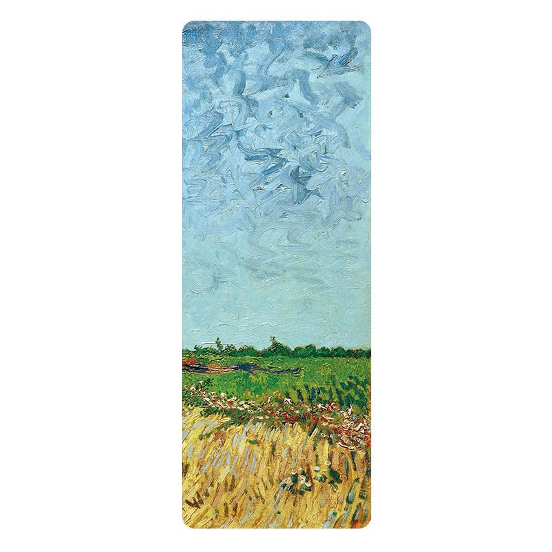 

Серия картин маслом Ван Гога, цветная печатная версия, коврик для йоги из резины, спортивный, танцевальный, фитнес, домашний, специальный коврик местного тирана