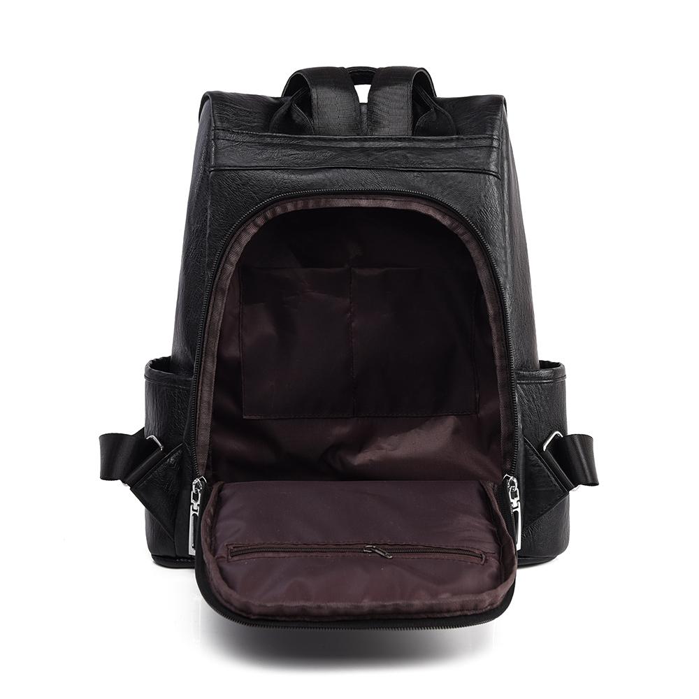 PU Backpack Female Commuter Backpack Student School Bag