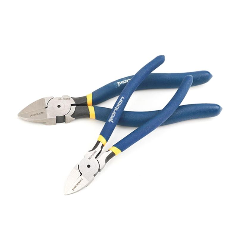 Diagonal Cutting Pliers DIY Wire Cutters Electricians Repair Hand Tool HRC58±2 Hardness Wire Cutters Electronics Plier