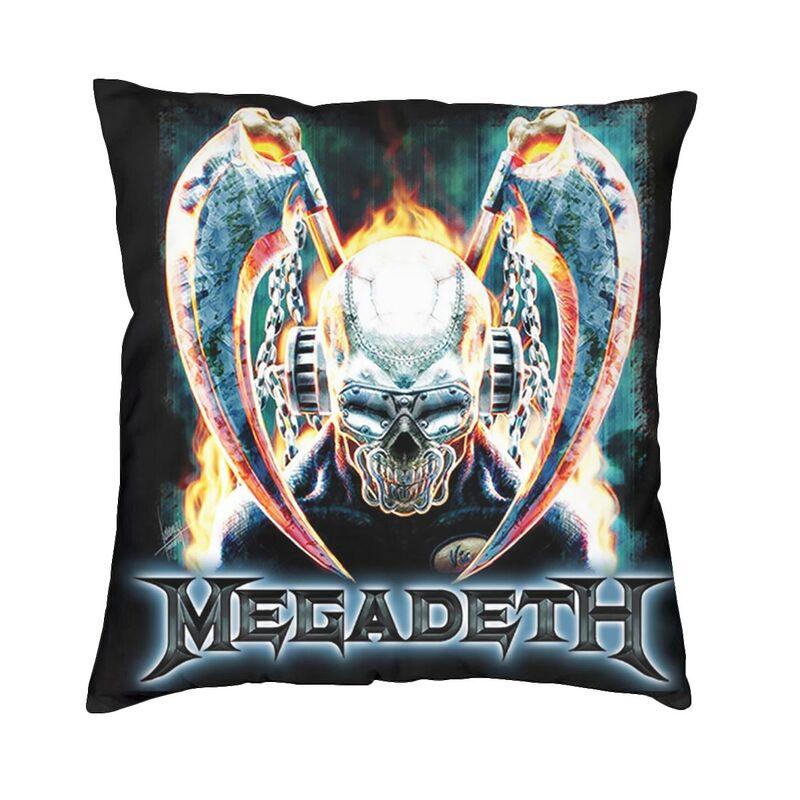 Luxury Swedish Rock Band Horror Ghost Throw Pillow Case Home Decor Custom Square Cushion Cover 40x40 Pillowcover for Sofa