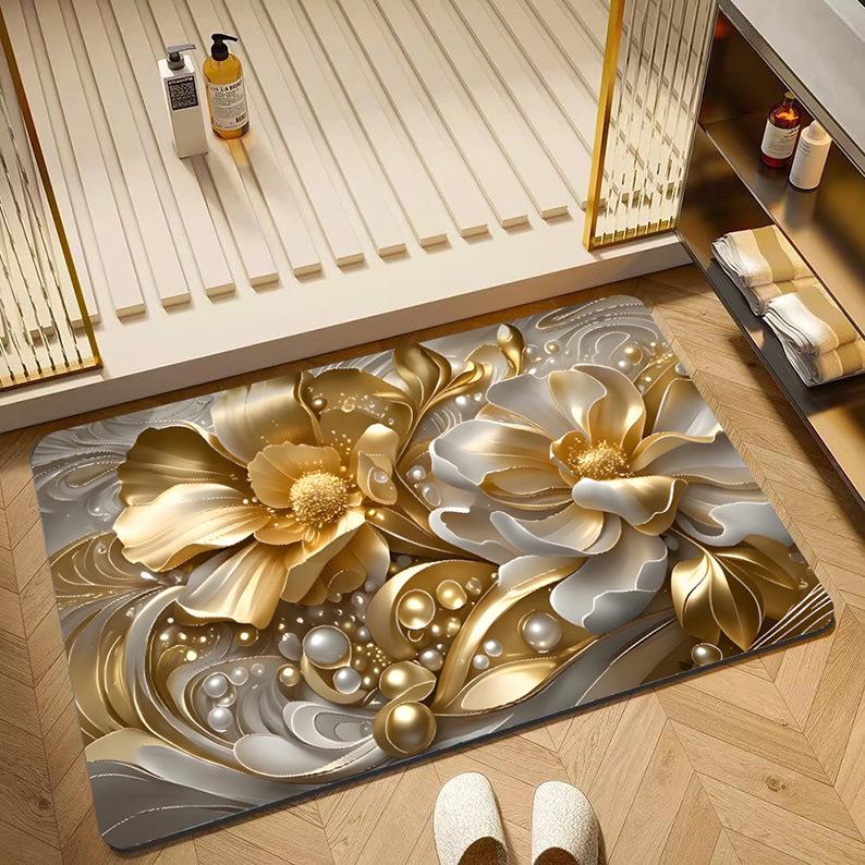 Neue Diatomeen-Schlamm Badezimmer Anti-Rutsch Saugmatte