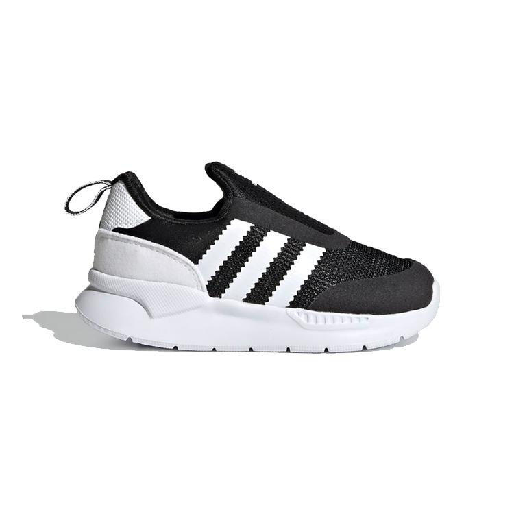Adidas Originals ZX 360 Cushioning Abrasion Resistant Breathable Low top Toddler Shoes Black White Infant And Toddler FX4941