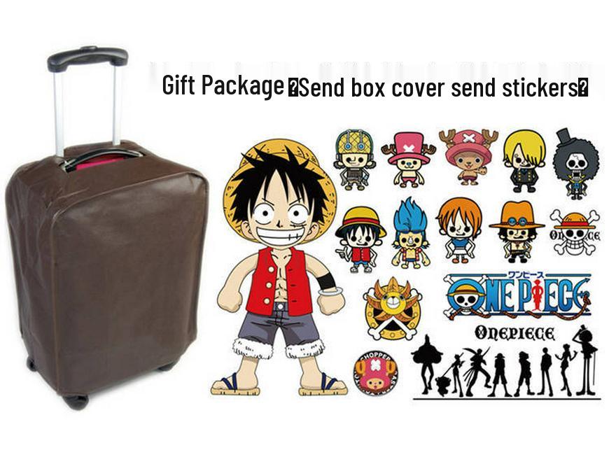 Valiză Mini Troler Stil Coreean 18" cu Roți Universale 20" și Lacăt cu Combinație.