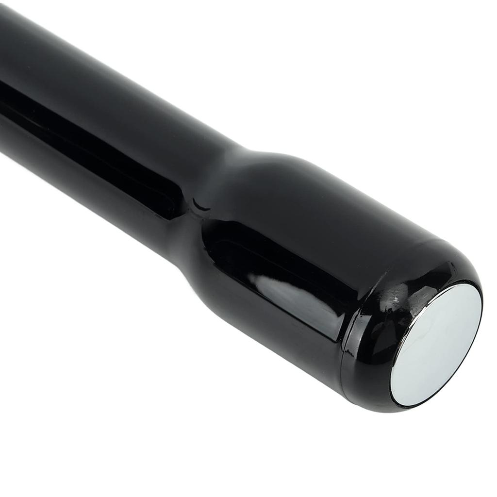 Xuuyuu 58mm Coffee Bottomless Portafilter with Removable Filter Basket for Expobar, Rocket, Faema, and Rancilio (Black)