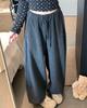 Cozy High-Waisted Wide-Leg Drawstring Pants for Women - 2025 Autumn/Winter Collection