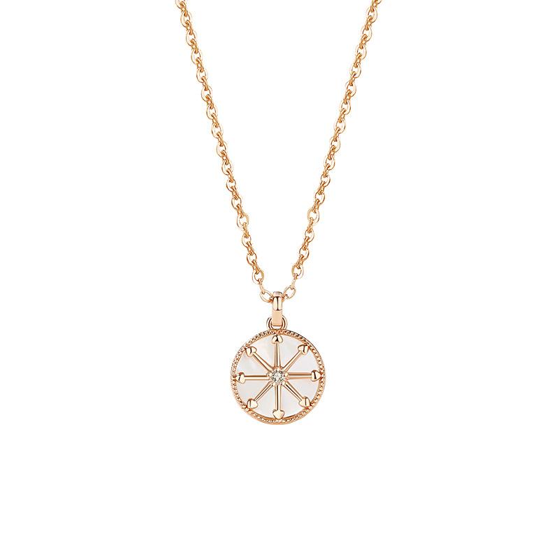 Tancise Dámský klasický náhrdelník s přívěskem S925 Sterling Silver Luxury Personality