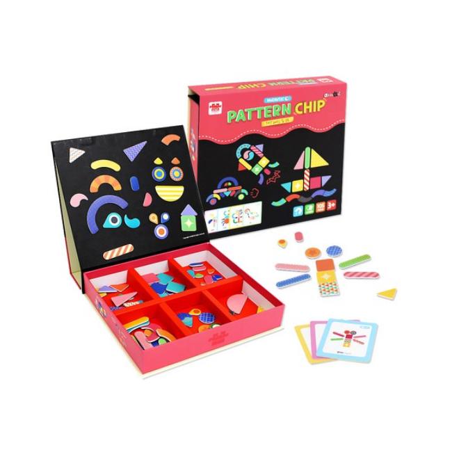 

Ariatti Magnetic Pattern Chip Block Puzzle – 85 Pieces