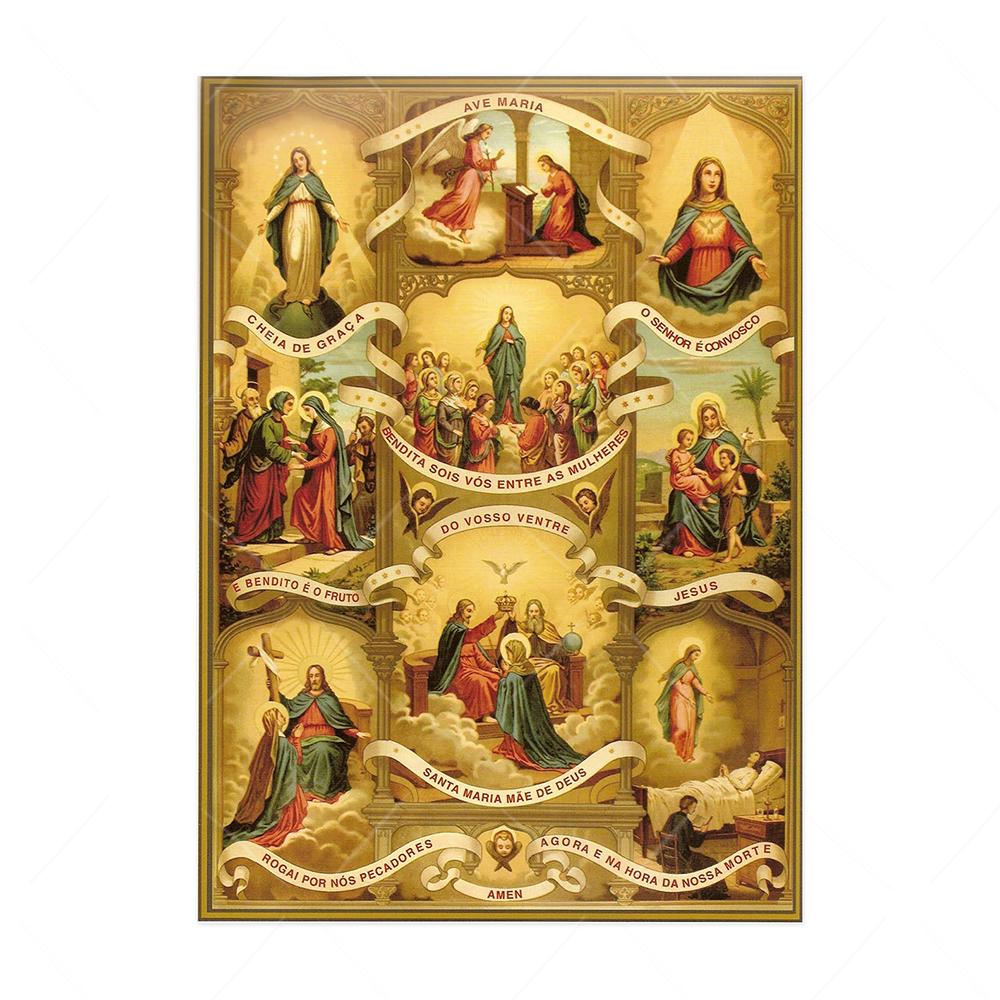 

Винтажное Святое Сердце Иисуса, художественные принты, плакат, абстрактная религия, холст, живопись, ретро настенная картина, украшение для дома, Куадрос 70x100cm No Framed