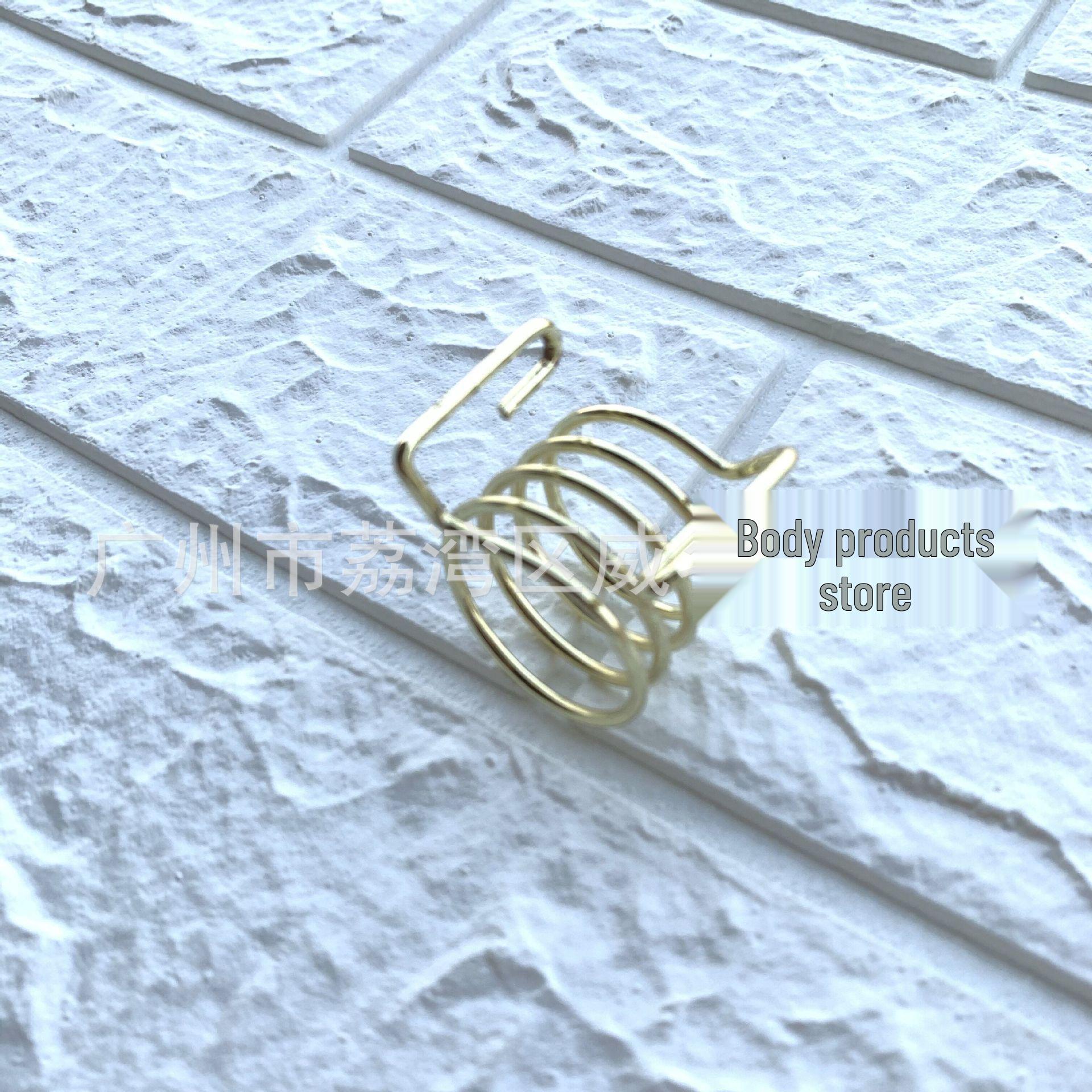 Black Ebonite Alto Sax & Clarinet Ligature with Flute Mouthpiece Clip Spring Clip (excluding mouthpiece and reed)