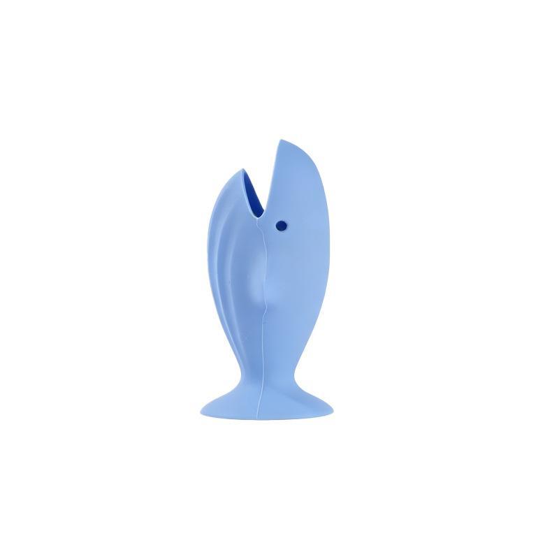 1Pcs Toothpaste holder Silicone Cute Whale Shaped Silicone Toothbrush Holder Non Slip Suction Base For Kids Bathroom Daily Use