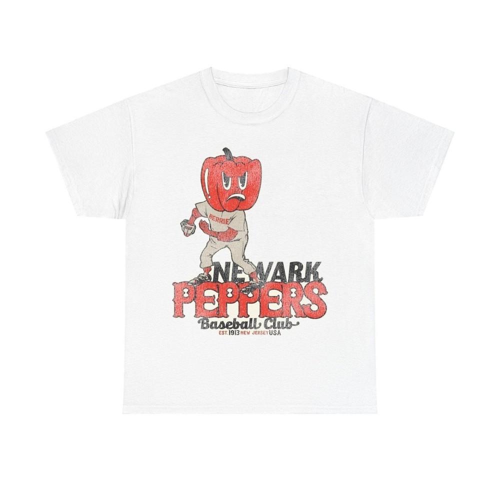 

Newark Peppers Nostalgic Retro Baseball Team T-shirt M