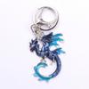 Fantasy Dragon Enamel Set Wyvern  Bag Pendant Car Key Accessories Gift Bag Charm