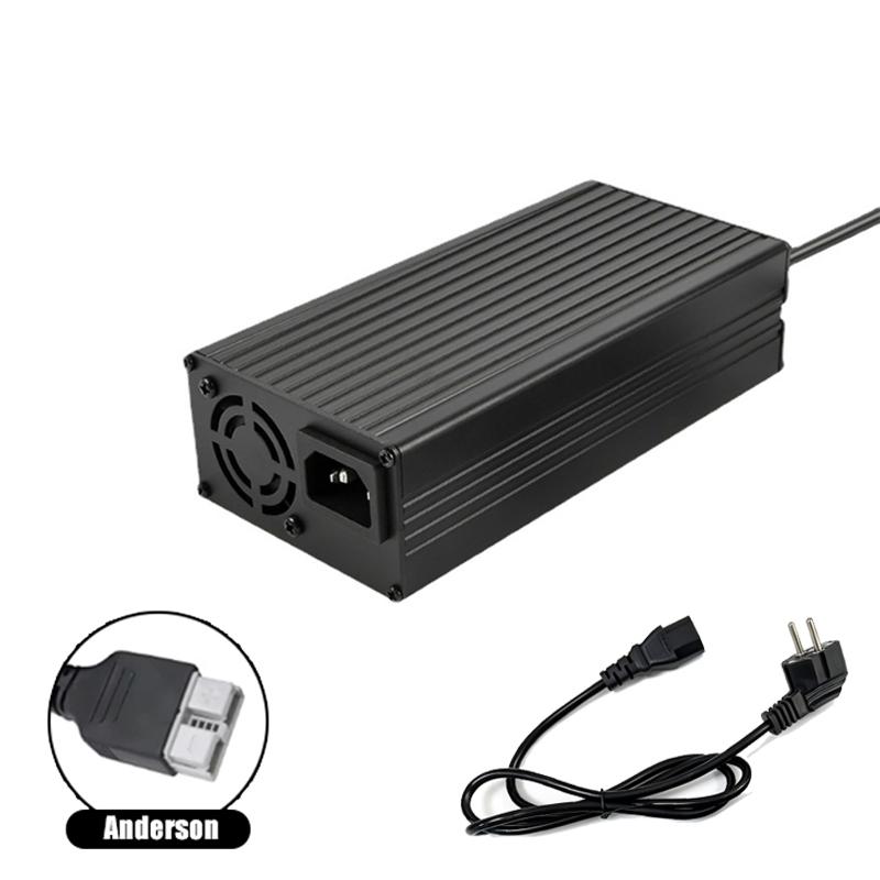 14.6V 20A Lithium Iron Phosphate Battery Charger 4S 12V LiFePO4 Charger with XT60/Anderson/Alligator Clips For Solar RV Marine