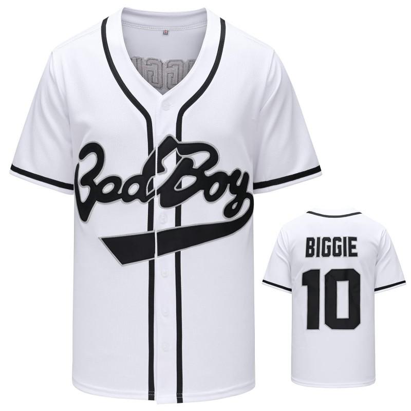 Vintage Hip Hop Baseball Jersey Loose Fit Sportswear Men