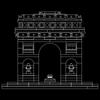 LEGO Architecture Arc de Triomphe 21036 Building Kit (386 pieces)
