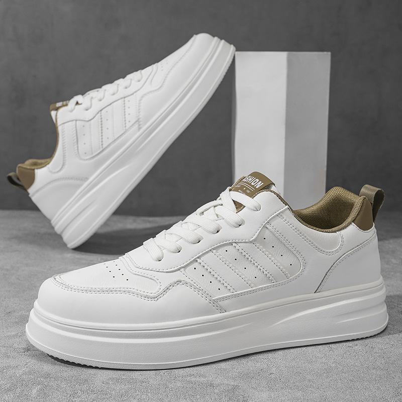 Nové Pánské Klasické Módní Nízké Tenisky na Skateboarding s Tlustou Podrážkou Pohodlné Měkké Podrážky Basketbalové Tenisky