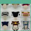 Stylish Striped Knitted Cat Ear Hat For Adults Featuring Warm Comfortable Design