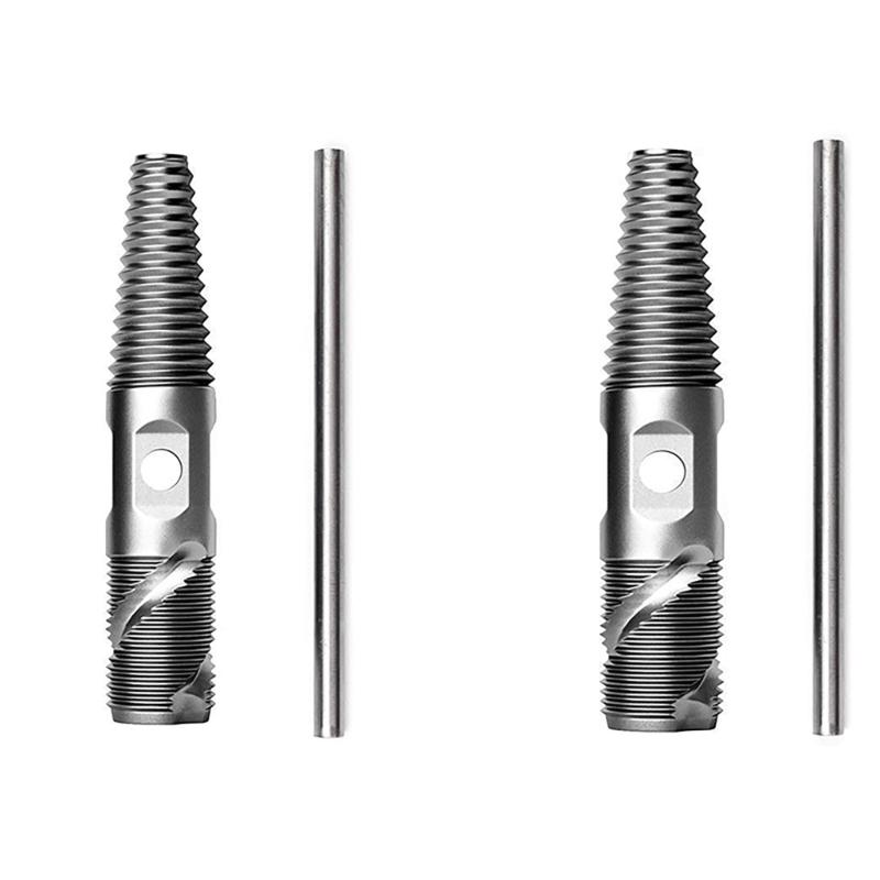 1/2inch 3/4inch Double Head Broken Screw Extractor Pipes Valves Faucet Broken Bolt Water Pipe Screw Tool Damaged Screw