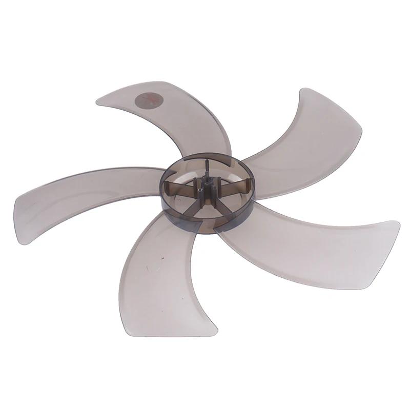 Sale 1Pc 16 Inch Household Plastic Fan Blade Five Leaves With Nut Cover For Pedestal Fan