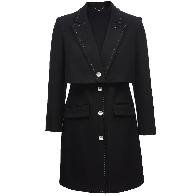 VEROMODA Spring 2025 Knit Patchwork Two-Piece Dress Set