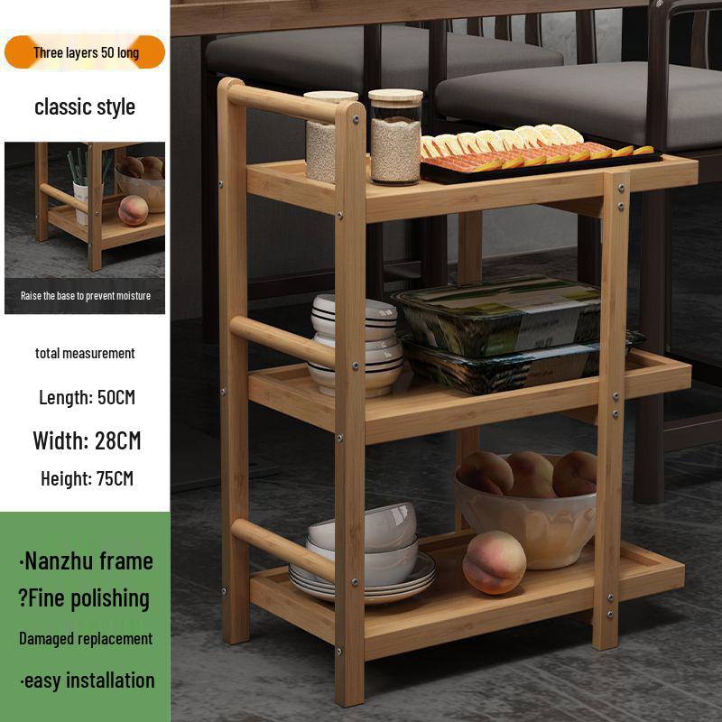 Danle Multi-Layer Wooden Storage Rack