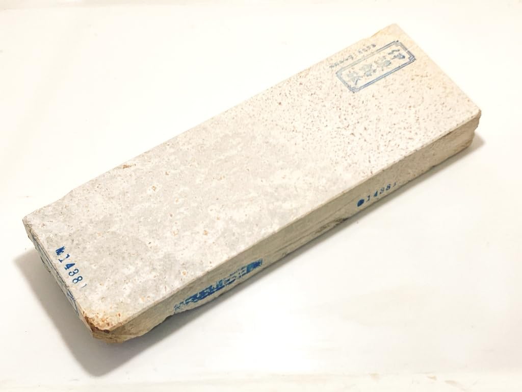 

Натуральный Ийо неровный красный 8 дюймов точильный камень, бренд, Каракавамураяма, звезда, 2.7 шириной, длинный, #81 / 1,558 г