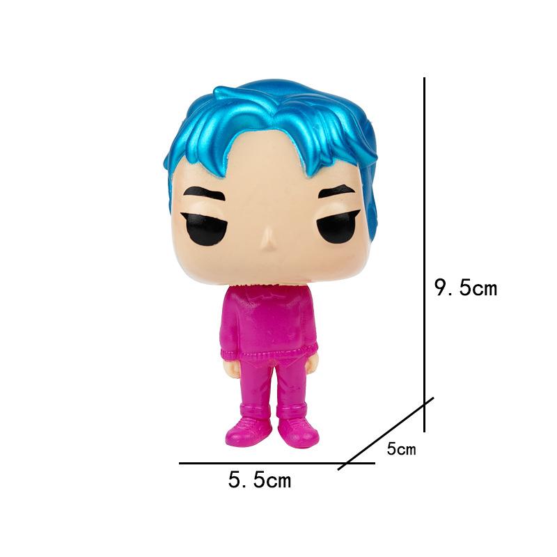 10 Stück Kpop Dämonenjäger Figur PVC Modell Anime Figur Sammlung Statue Schreibtisch Dekoration Puppen Kinderspielzeug Halloween Geschenke