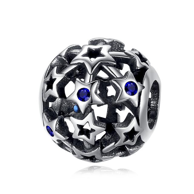 

Оригинальное серебро 925 пробы, подвеска для пары, астронавт и растение, подвески в виде насекомых, подходит для оригинального браслета 925, ожерелье, женские украшения