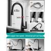 All-Copper Kitchen Pull-Out Faucet with 360° Rotation & Dual-Use Hot/Cold for Vegetable Sink