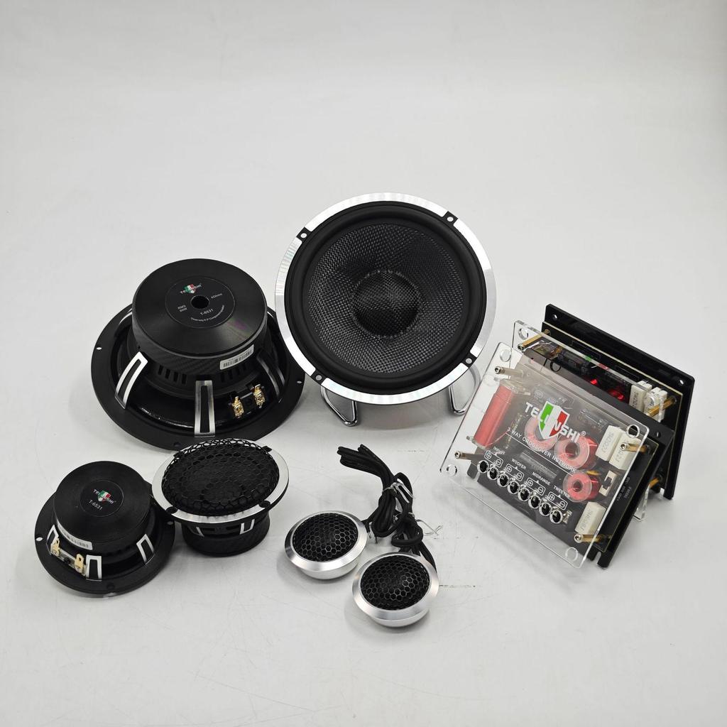 Three-Way High Power Car Audio Component Speaker Set