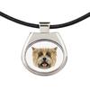 Cairn Terrier – Necklace with a geometric design and the inscription "Art-Dog" | Art-Dog