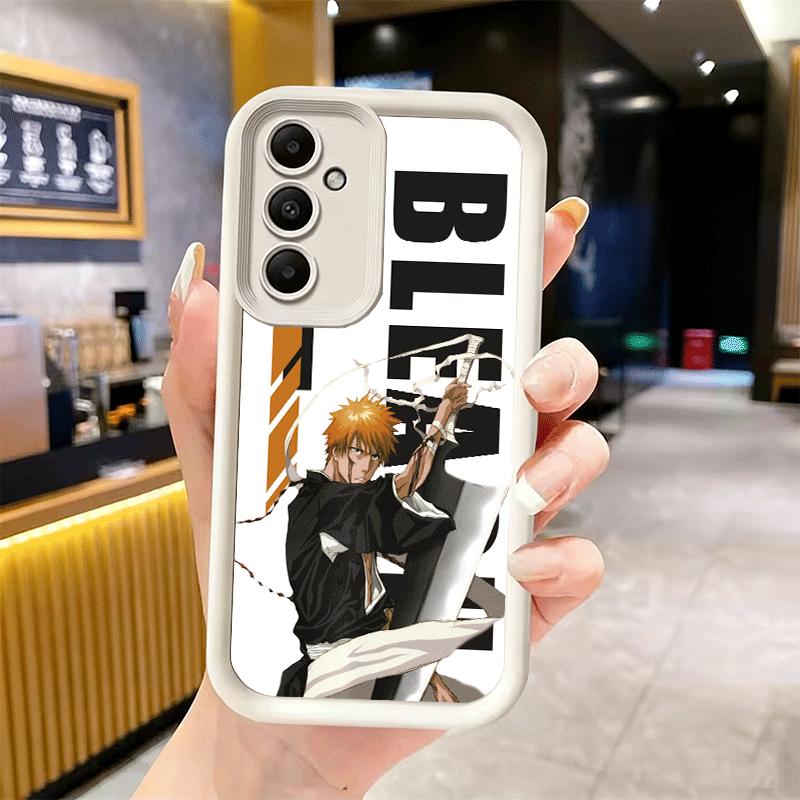 Phone Case for Samsung Galaxy S26 S25 Ultra S24 FE Anime Bleach Desgin Shell S23 Plus S22 + S21 S20 5G Soft Silicone Funda