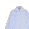 GUCCI Cotton Shirt With Double G Embroidery 699554-ZAJOM-4850